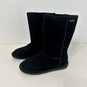 Women's BearPaw Emma Fur Lined Winter Boots in Black